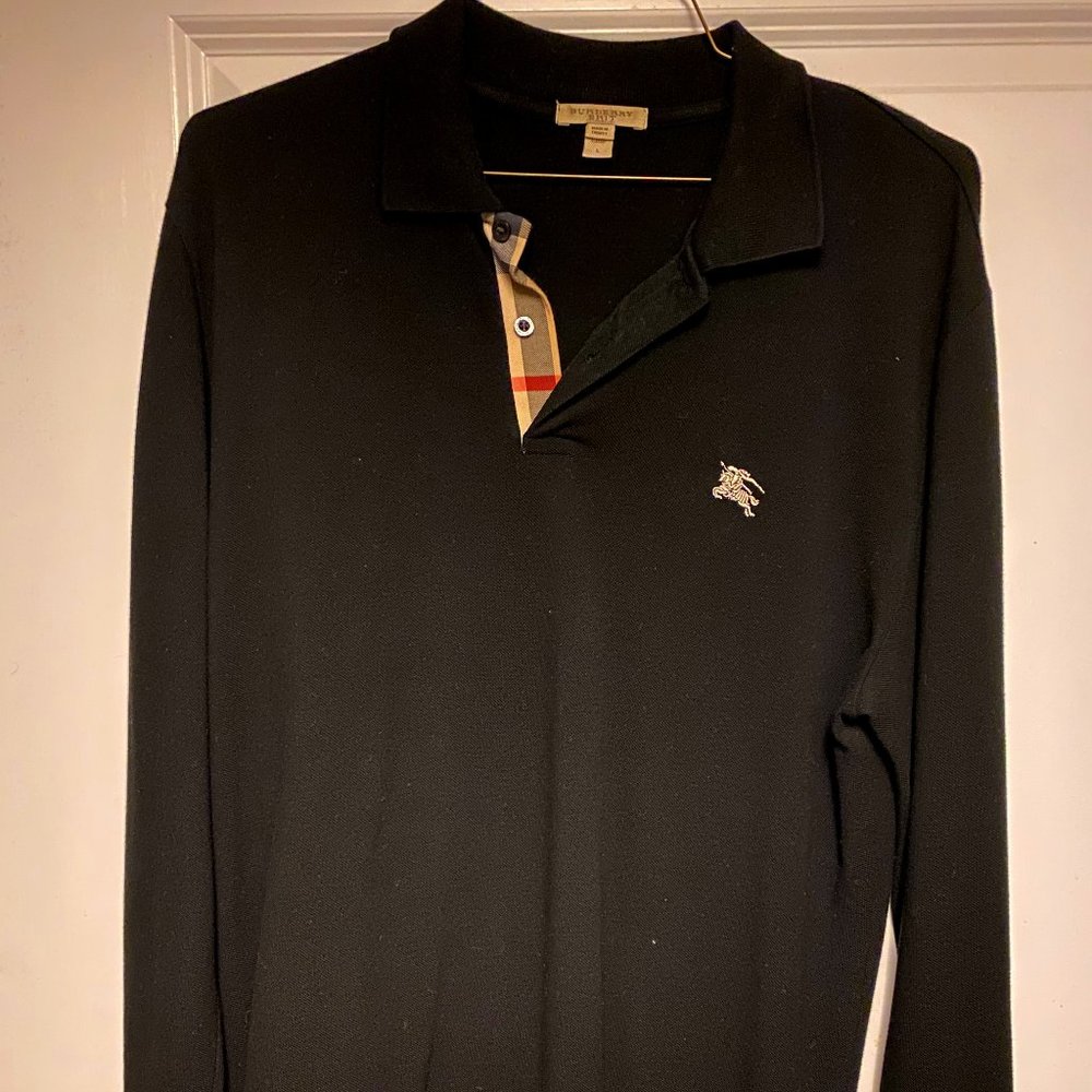 Burberry Brit Long Sleeve Polo